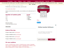 Tablet Screenshot of printmysudoku.com